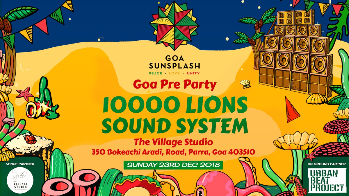 Goa Sunsplash 2019 // Goa Pre Party - Goa Sunsplash | India's Biggest Reggae Festival