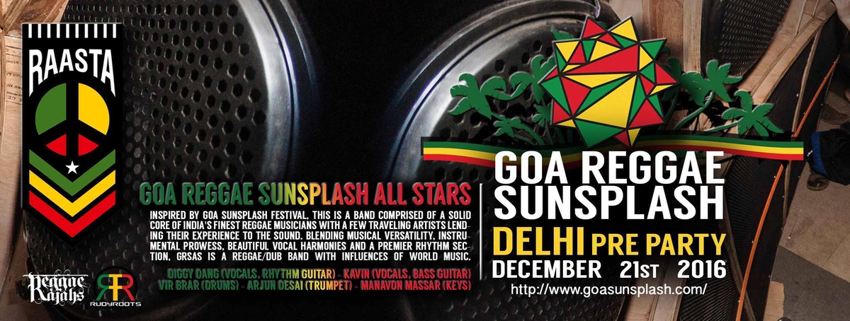 Goa Sunsplash Pre Party // Raasta HKV - Goa Sunsplash | India's Biggest Reggae Festival