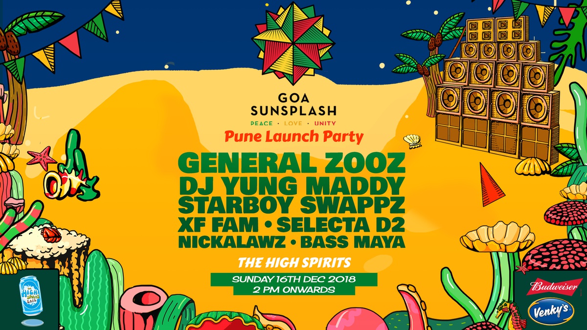 Goa Sunsplash 2019 // Pune Launch Party - Goa Sunsplash | India's Biggest Reggae Festival