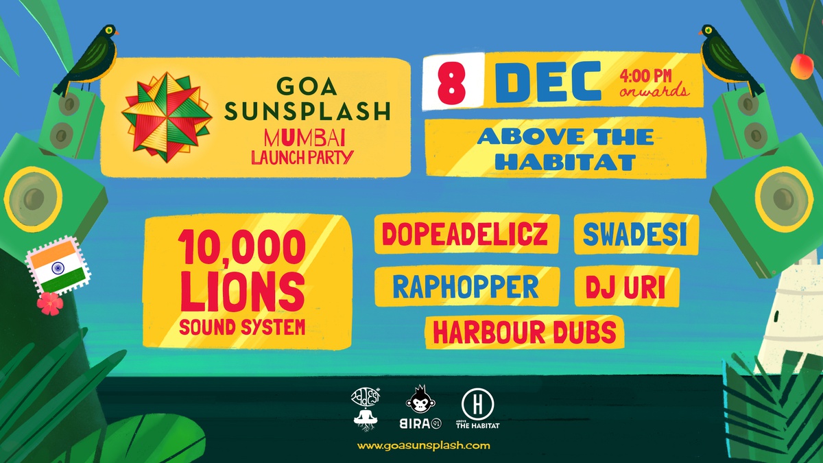 Goa Sunsplash 2020 // Mumbai Pre-Party - Goa Sunsplash | India's Biggest Reggae Festival