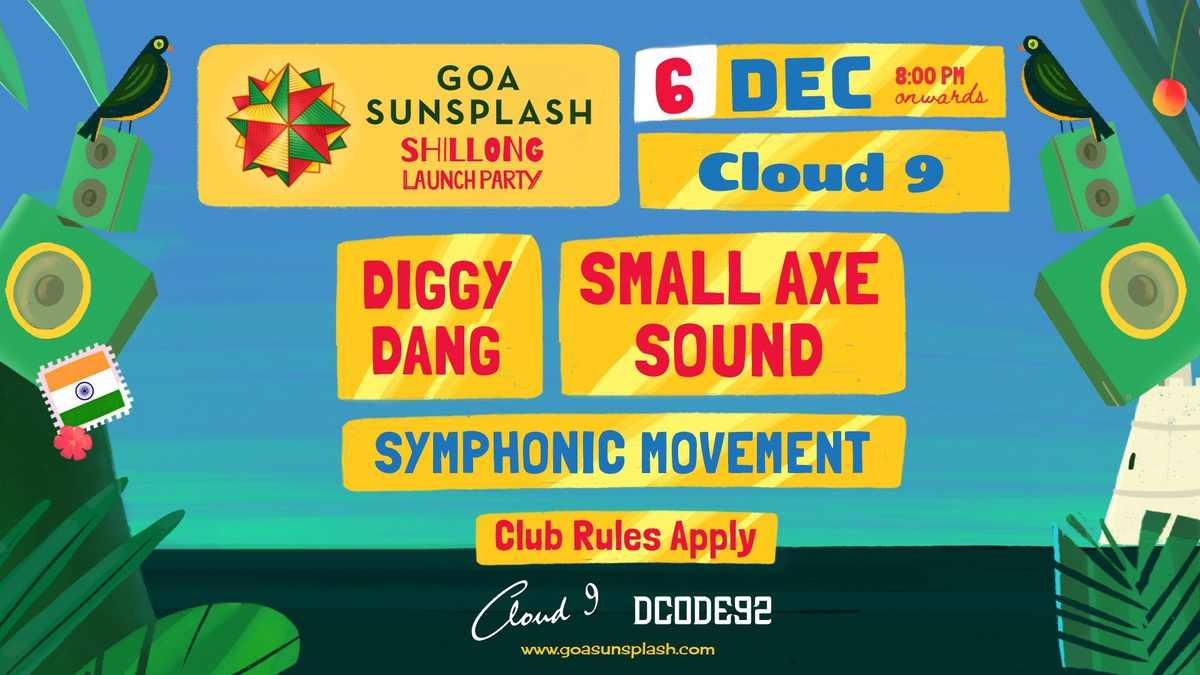 Goa Sunsplash 2020 // Shillong Pre Party - Goa Sunsplash | India's Biggest Reggae Festival