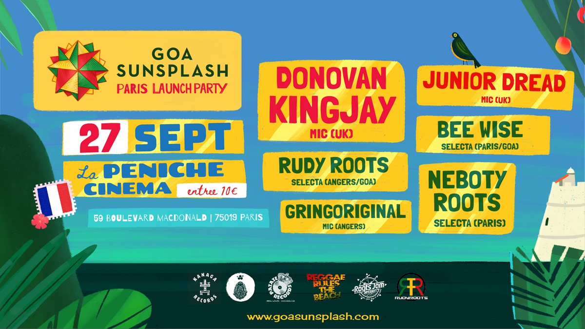 Goa Sunsplash 2020 // Paris Launch Party - Goa Sunsplash | India's Biggest Reggae Festival