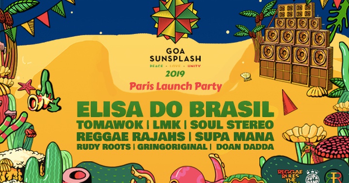 Goa Sunsplash 2019 // Paris Launch Party - Goa Sunsplash | India's Biggest Reggae Festival