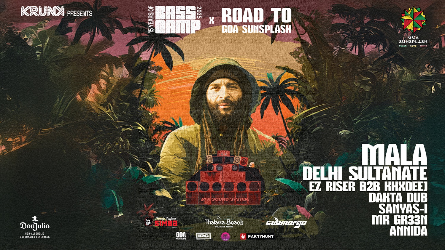 Road To Goa Sunsplash with Mala! - Goa Sunsplash | India's Biggest Reggae Festival