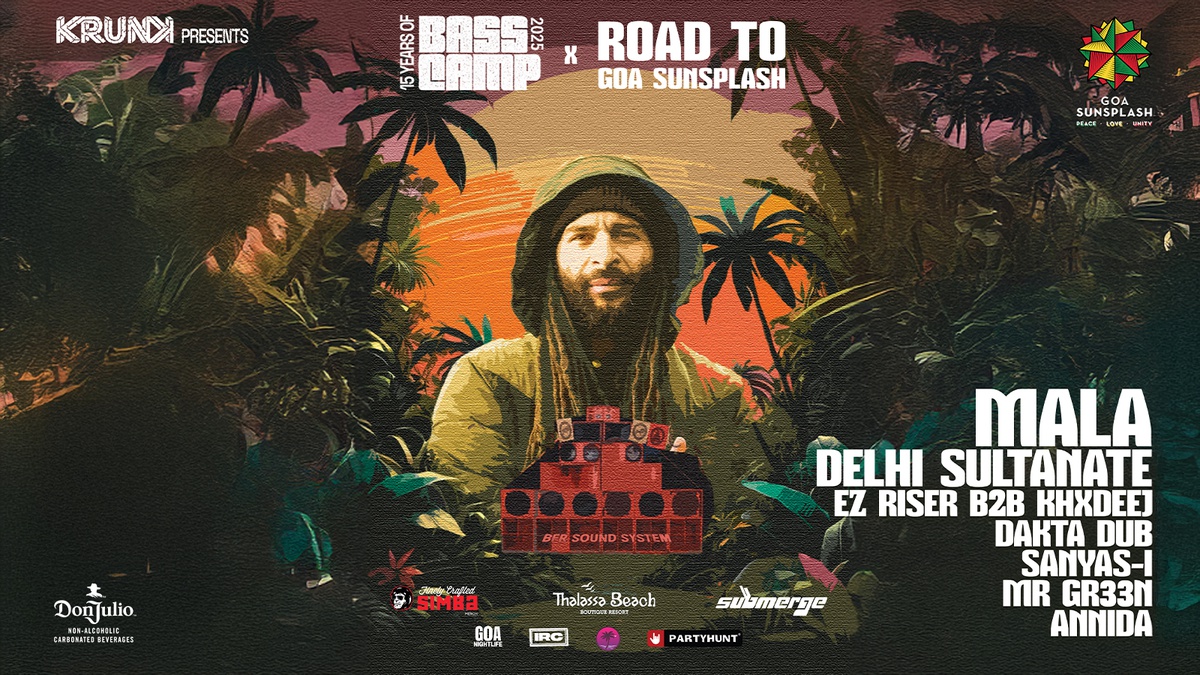 Road to Goa Sunsplash w. Mala - Goa Sunsplash | India's Biggest Reggae Festival