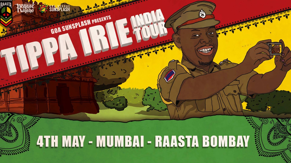 Tippa Irie (UK) at Raasta Bombay - Goa Sunsplash | India's Biggest Reggae Festival
