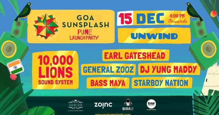 Goa Sunsplash 2020 // Pune Pre-Party - Goa Sunsplash | India's Biggest Reggae Festival