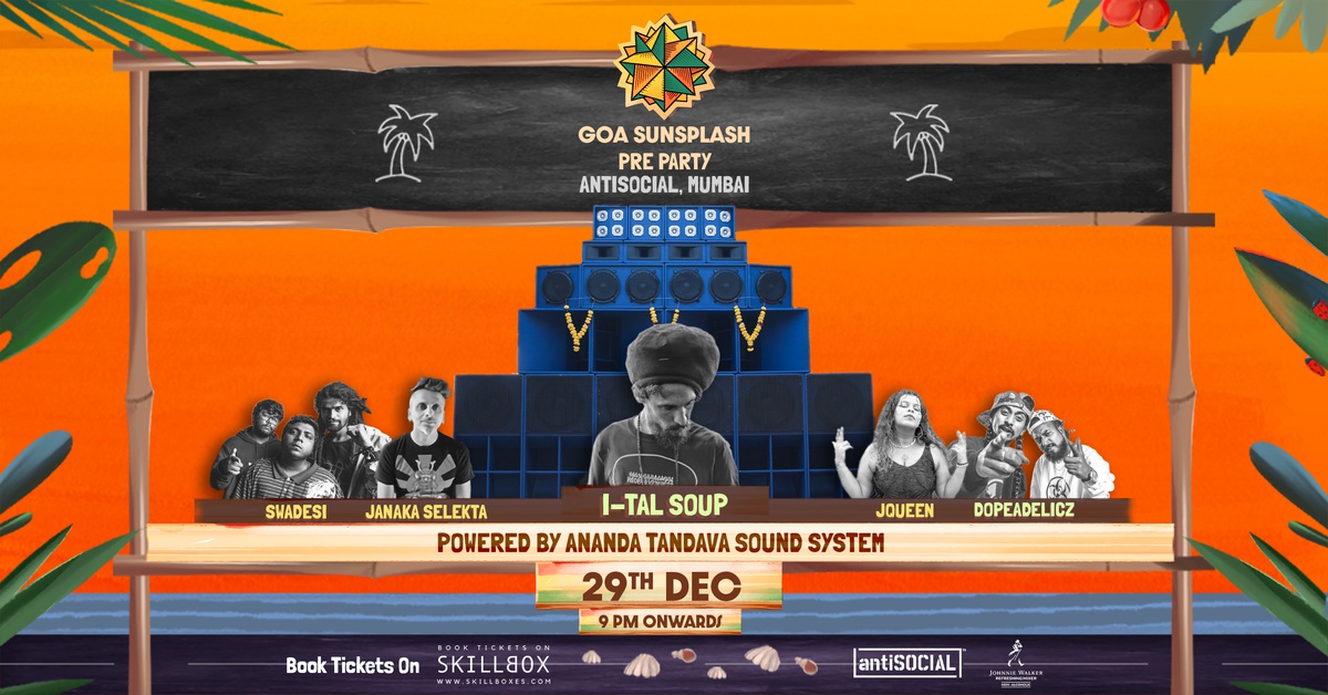Goa Sunsplash 2024 // Mumbai Pre-Party - Goa Sunsplash | India's Biggest Reggae Festival