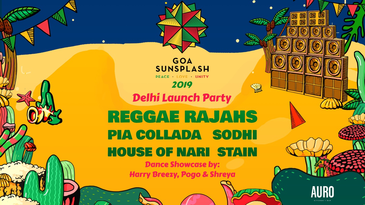 Goa Sunsplash 2019 // Delhi Launch Party - Goa Sunsplash | India's Biggest Reggae Festival